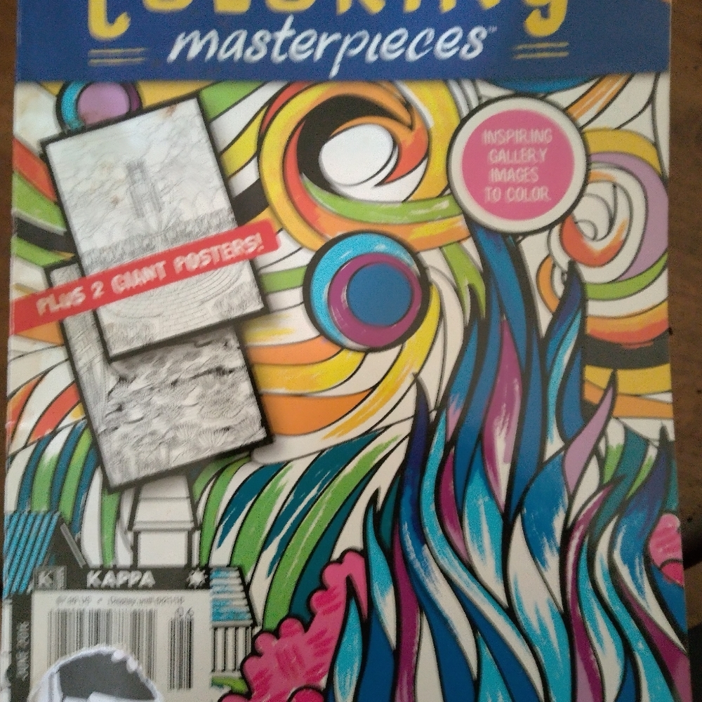 Masterpiece adult coloring book